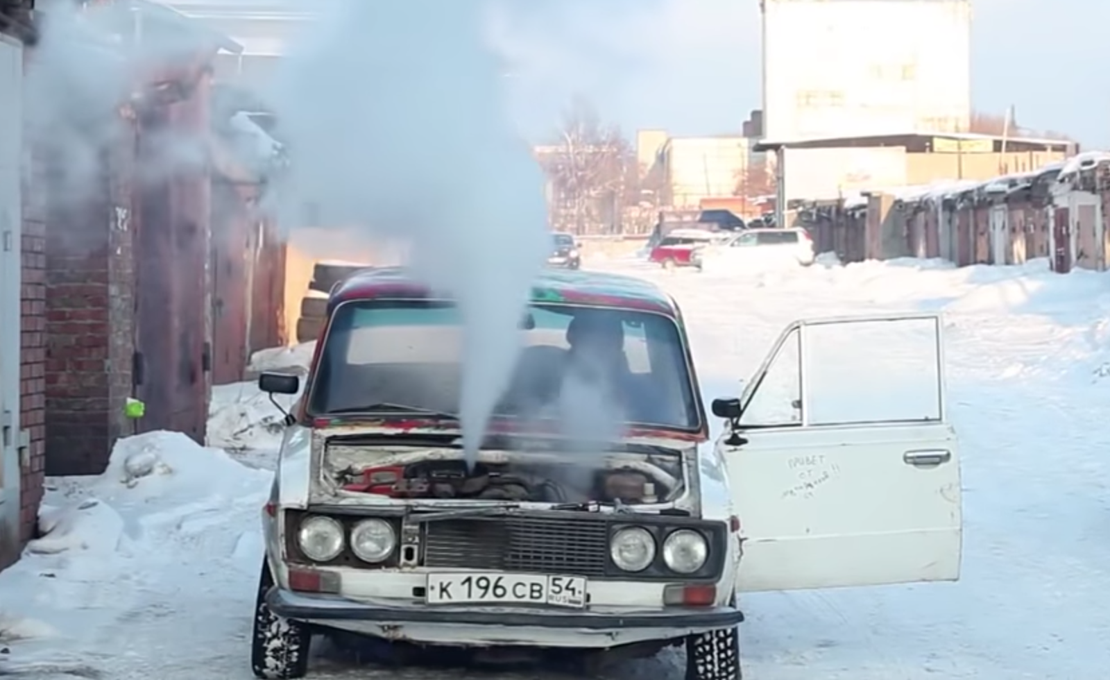 Watch A Car Get Fed Vegetable Oil, Cola And Water Until It Dies