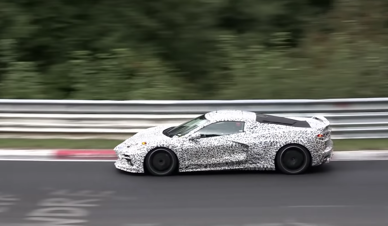 Hear The Sound Of The Next Corvette's Mid-Mounted V8