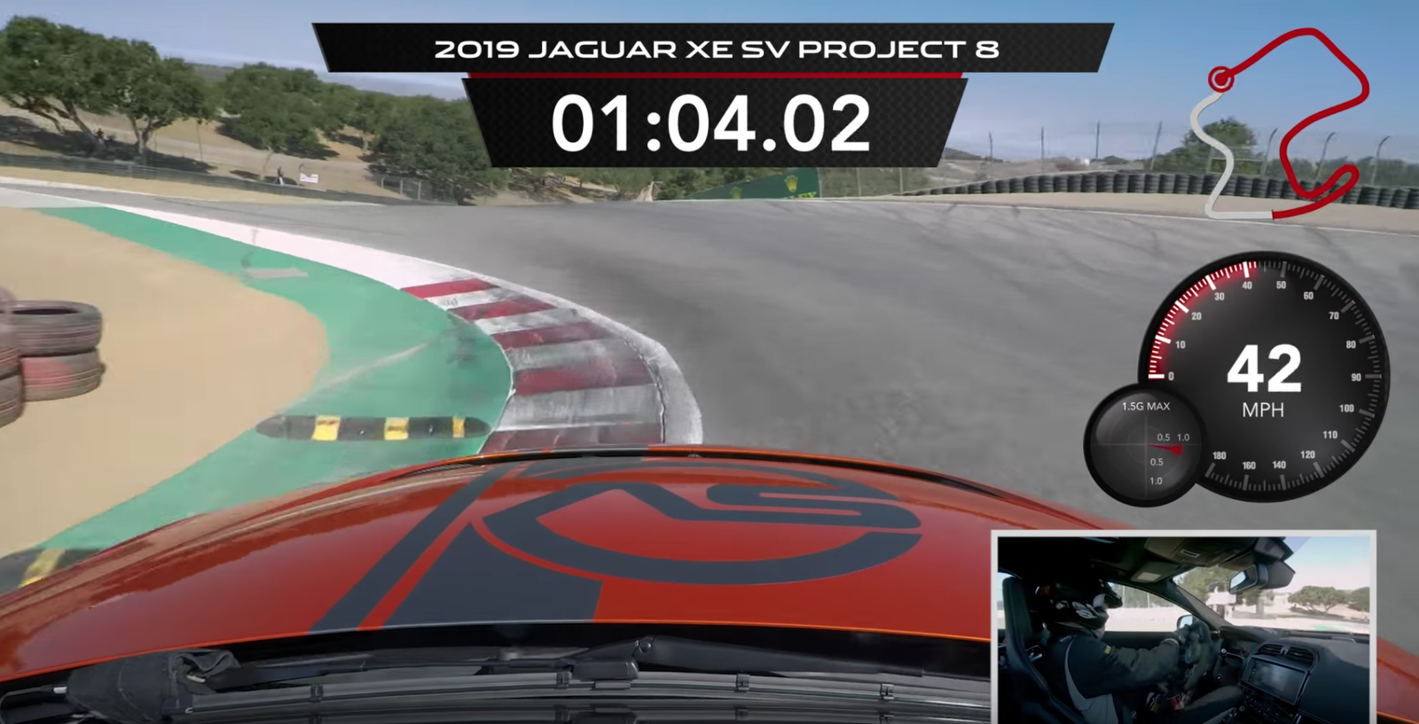 The Jaguar XE SV Project 8 Is Now Laguna Seca's Fastest Saloon