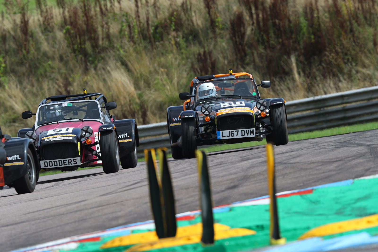Four races in, I still suck at overtaking... (Photo via Snappyracers.com)