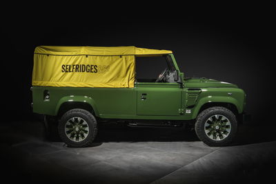 Land Rover Has Built A V8 Defender In A Menswear Department