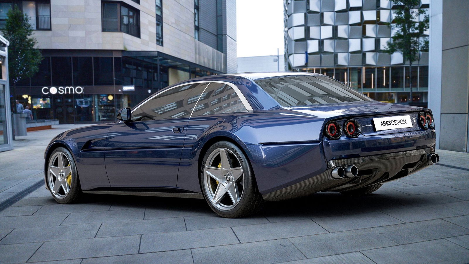 Ares Design Has Built A 1980s-Inspired Retro Ferrari Four-Seater
