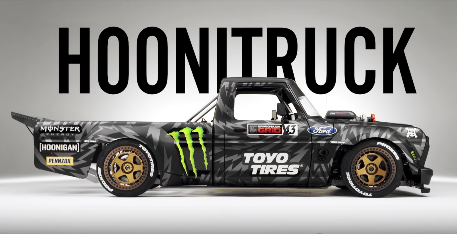 Ken Block's 'Hoonitruck' Has A 900bhp Ford GT Race Car Engine