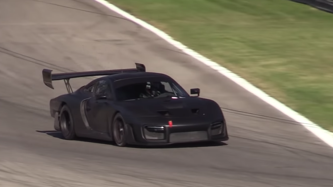 Here's Porsche's 935 Moby Dick Recreation Looking Mean During Testing