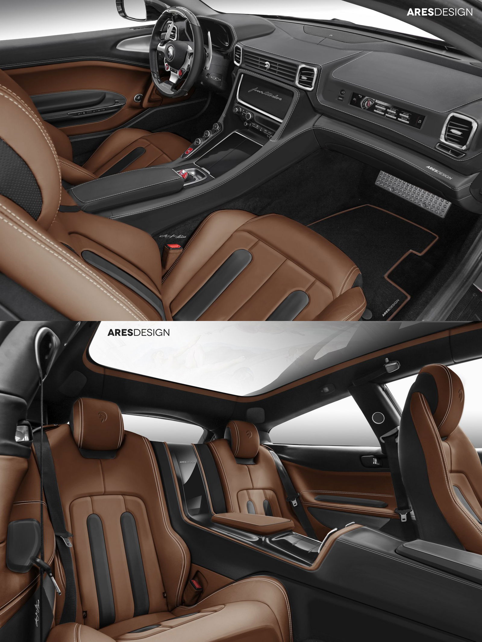 Ares Design Has Built A 1980s-Inspired Retro Ferrari Four-Seater