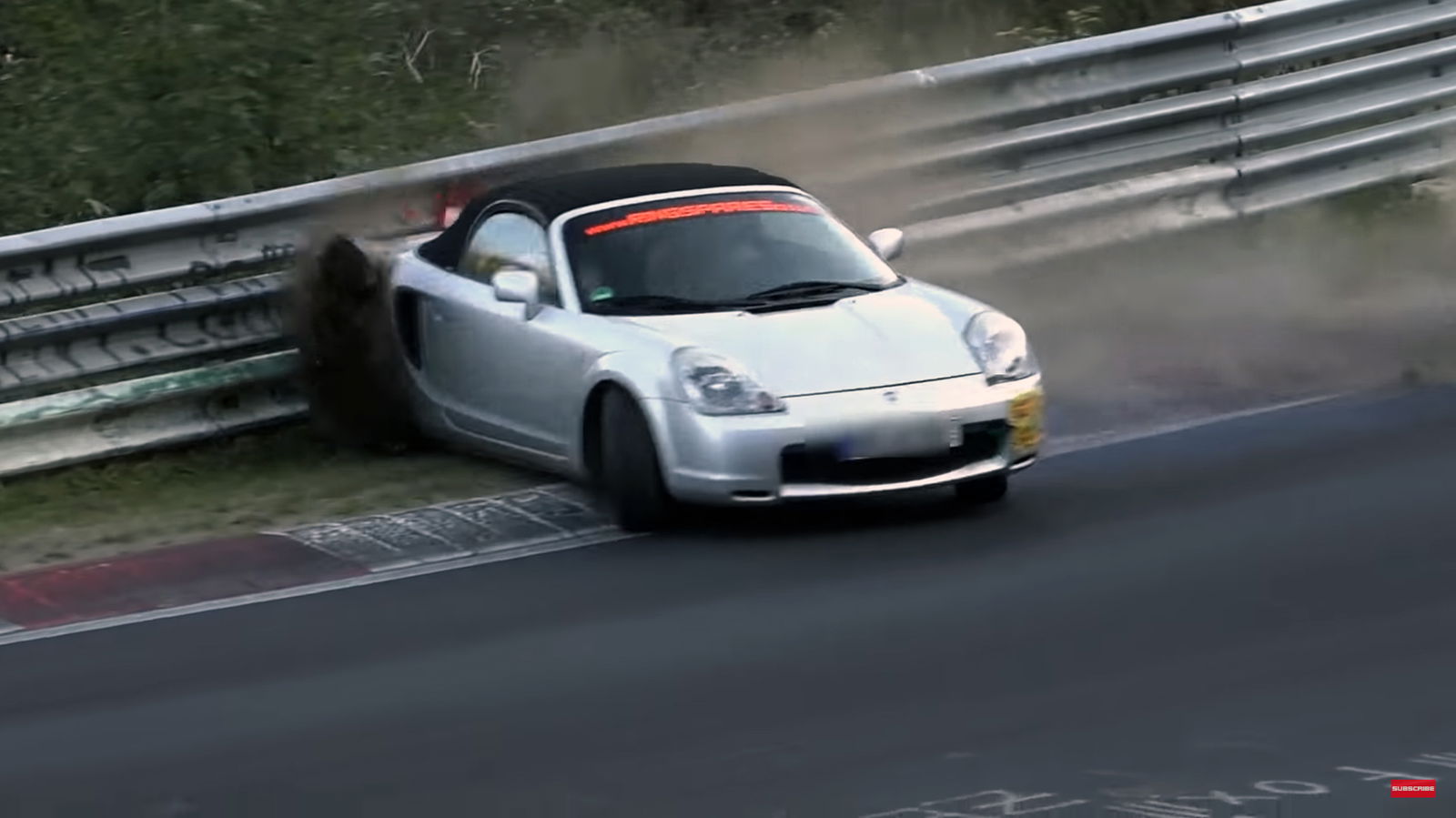 This Nasty Nurburgring Spin Demonstrates The Toyota MR2's Dark Side