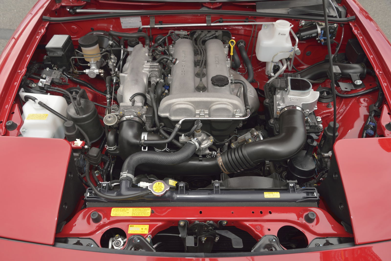 One shiny, as-new, restored engine