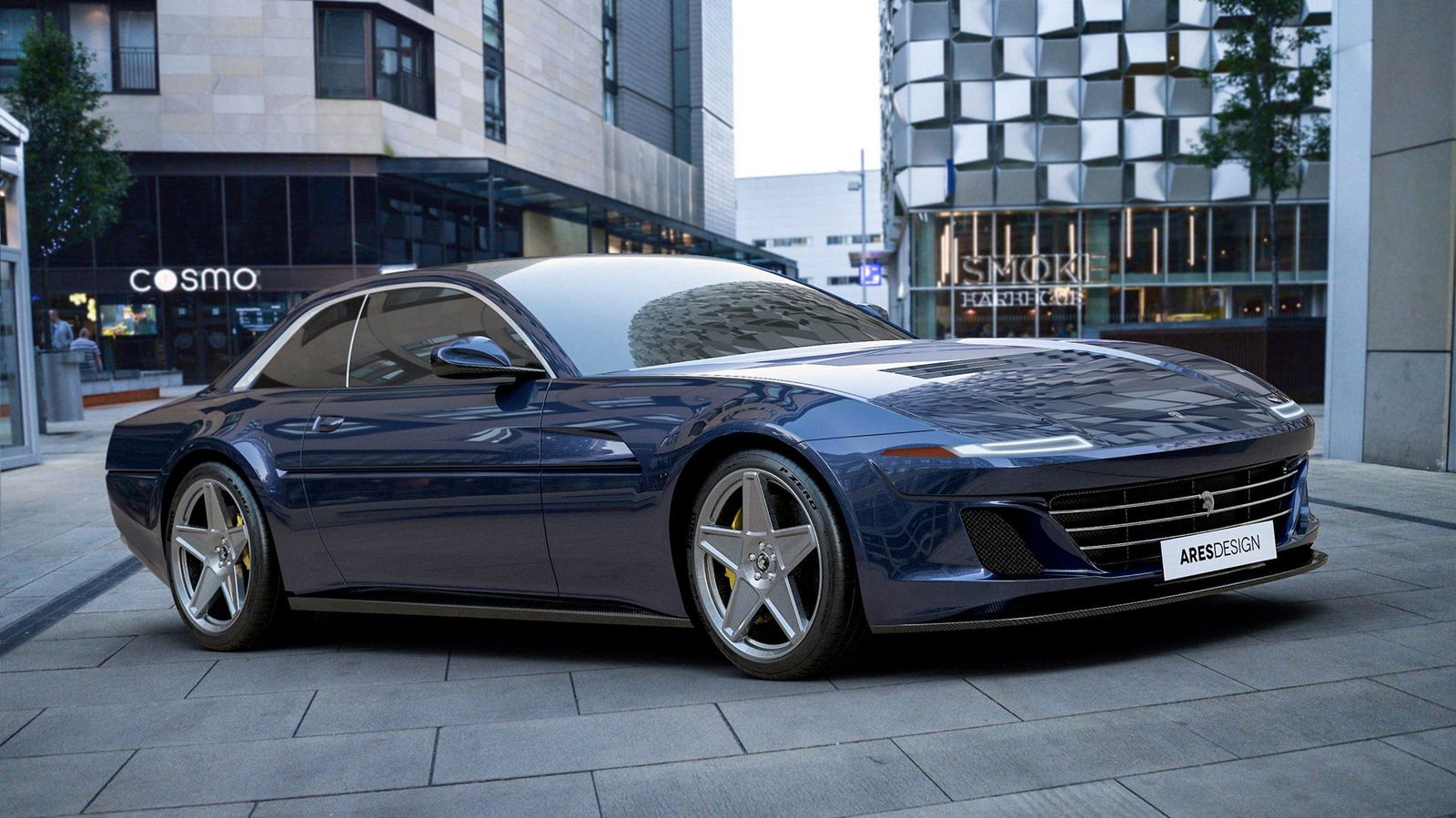Ares Design Has Built A 1980s-Inspired Retro Ferrari Four-Seater
