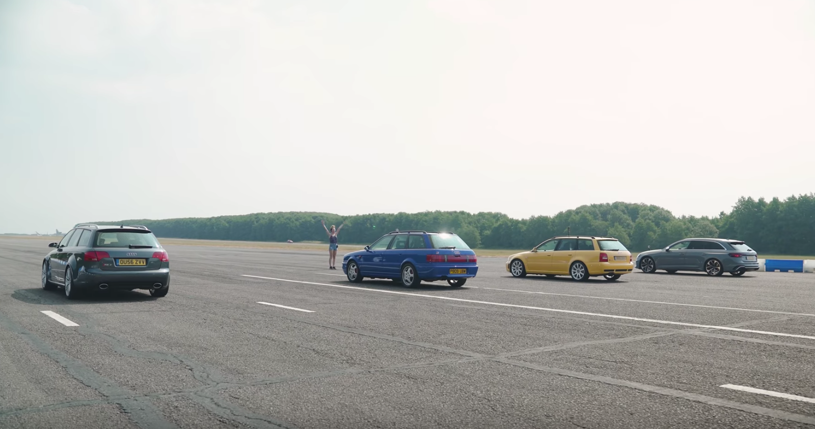 Watch Three Generations Of Audi RS4 Plus An RS2 Do Battle