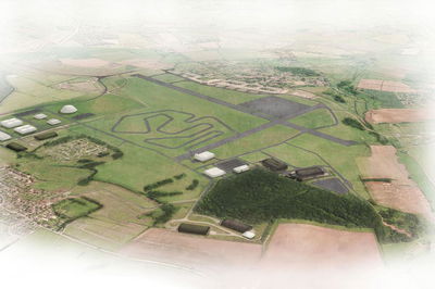 Artist's impression of the Wiltshire proving ground