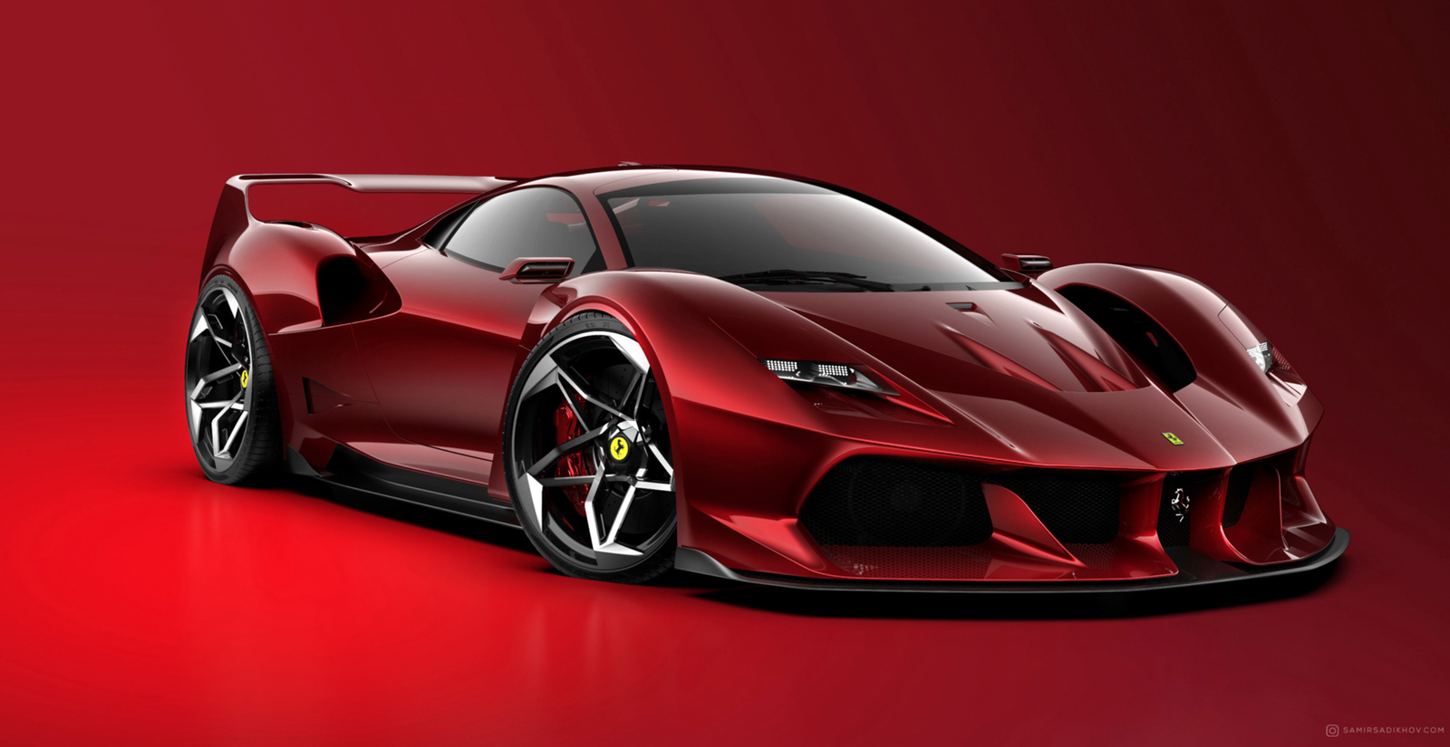 We Can't Stop Staring At This Modernised Ferrari F40