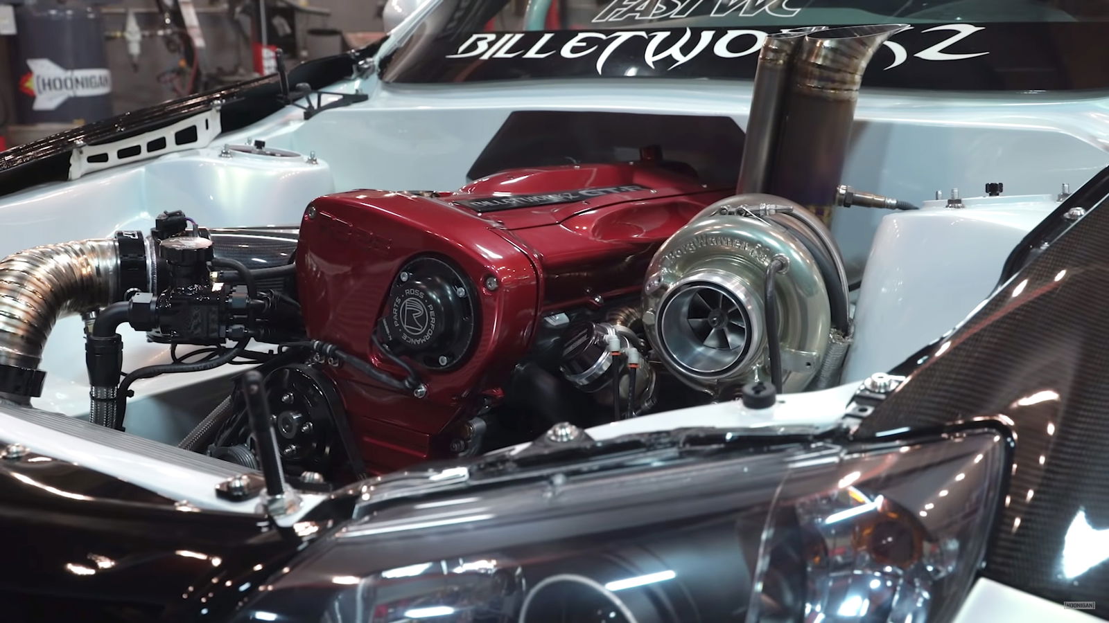 This 700bhp Subaru WRX Has A 9000rpm Skyline GT-R Drivetrain
