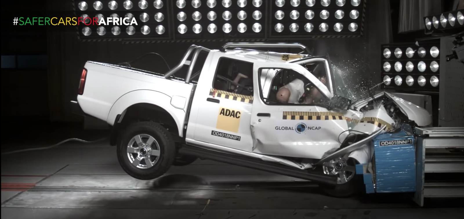 The Nissan NP300 Hardbody - the South African market version of the Navara - scored zero stars in the Global NCAP test