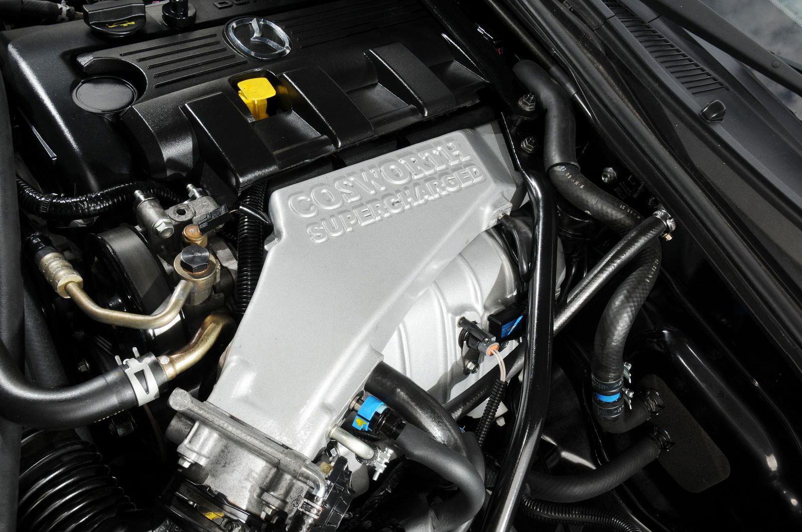 A supercharged Mazda MX-5