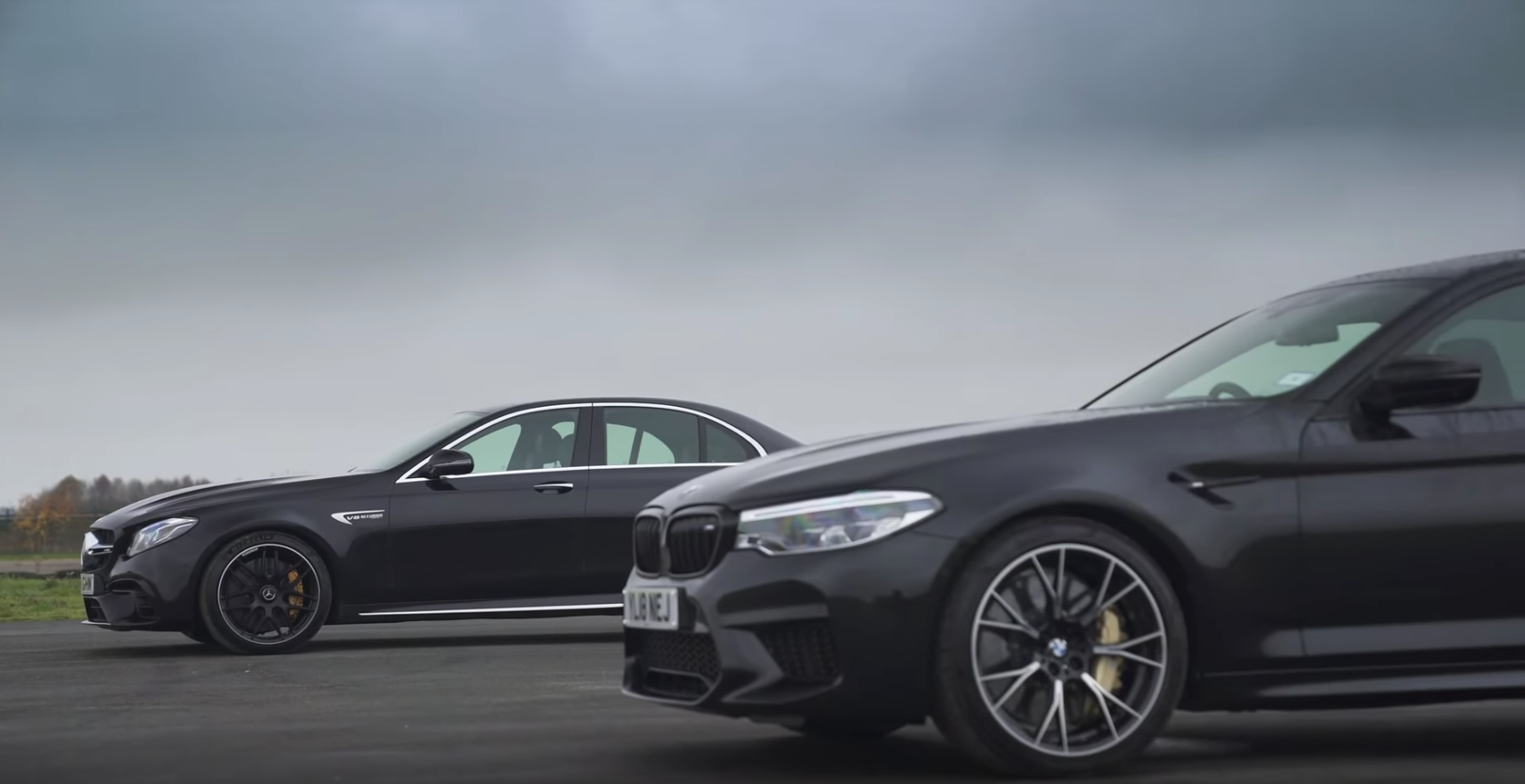 Both cars are powerful, and both look extremely mean...