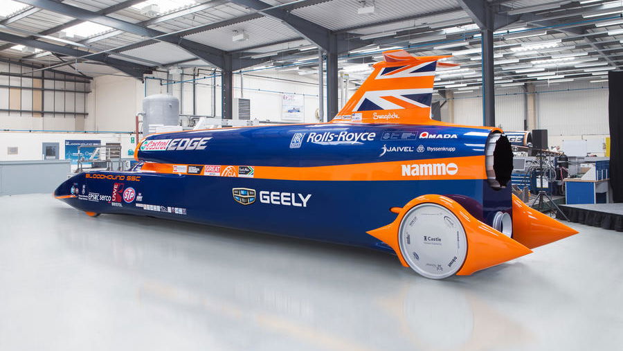 The Bloodhound SSC 1000mph Car Is For Sale For £250,000