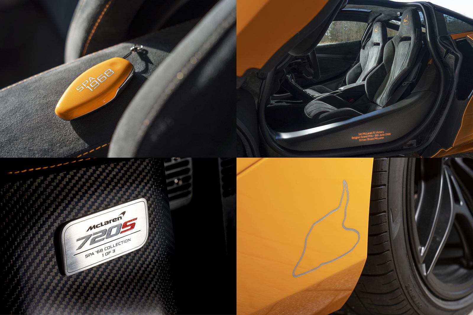 Celebrate The First McLaren GP Win With The 720S Spa '68 Edition