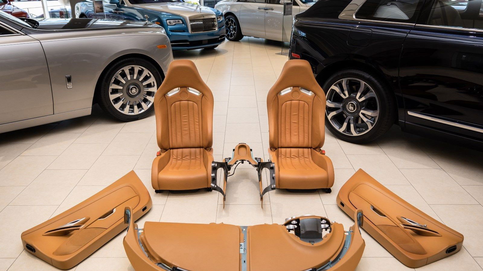 Here’s A 5-Car Fleet That's Cheaper Than A Bugatti Veyron Interior