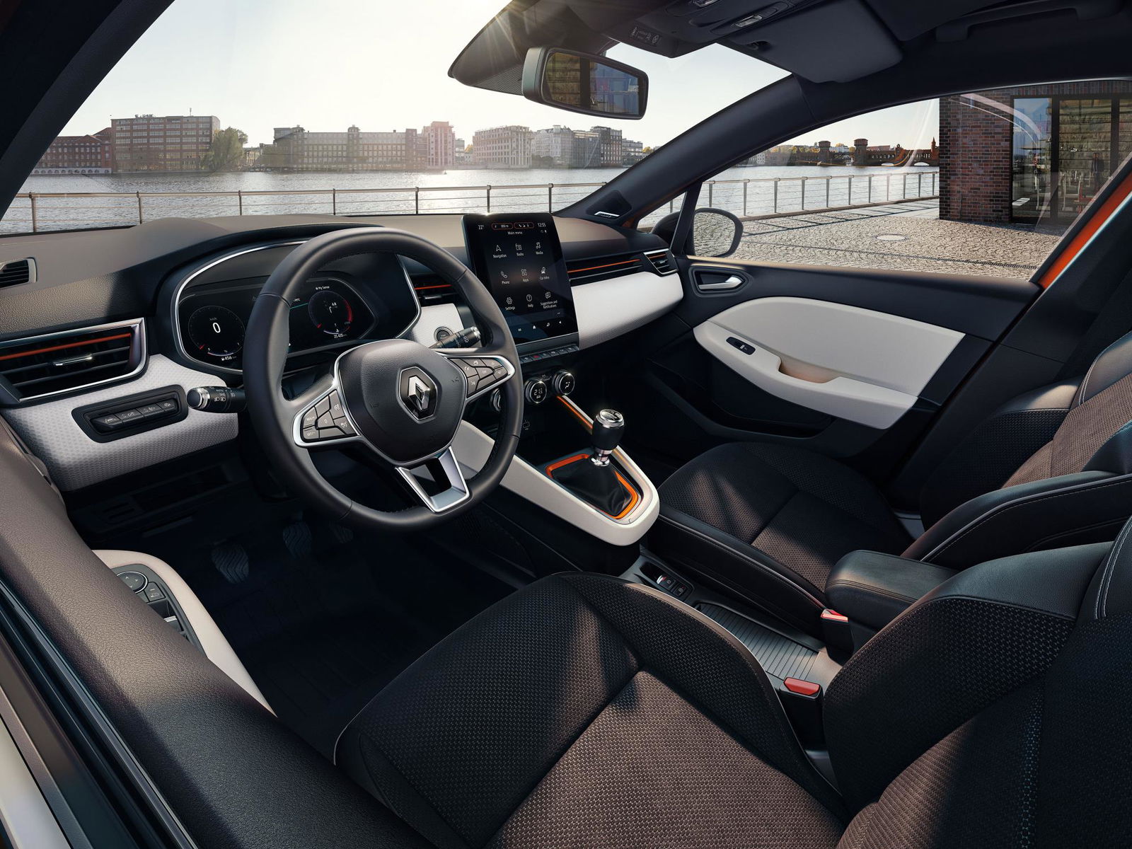 Check Out The New Renault Clio's Giant, Tesla-Like Tablet Screen