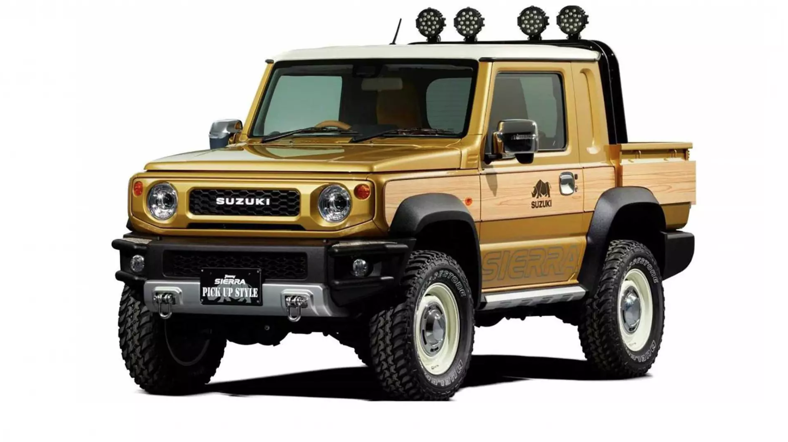 Behold: The Suzuki Jimny Sierra Pickup Style And Survive Concepts