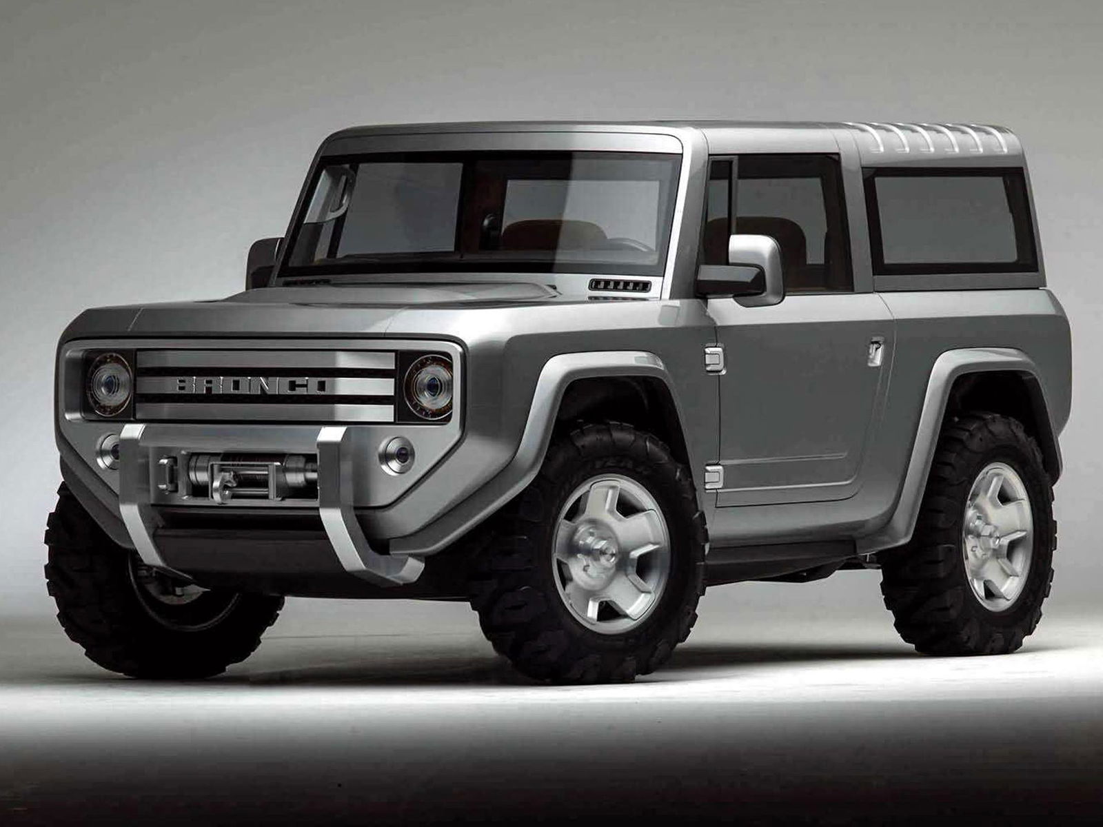 The 2004 Bronco concept appeared in Rampage last year, because The Rock said so...
