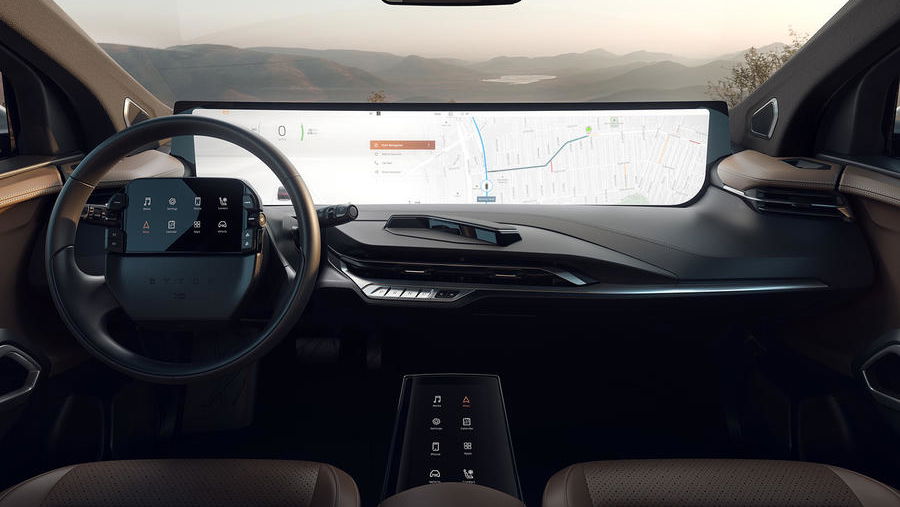 Byton’s Enormous In-Car Screen Is Confirmed For Production