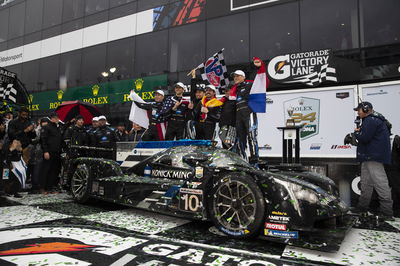 Alonso Has A New Trophy In His Cabinet Following A Soaking Daytona 24