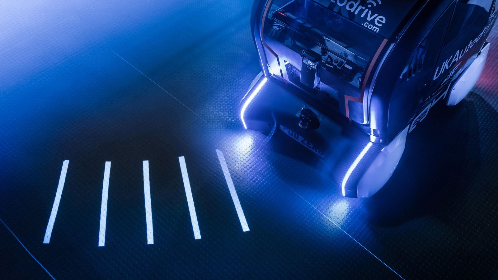 Self-Driving Cars Could Project Lines To Warn Pedestrians
