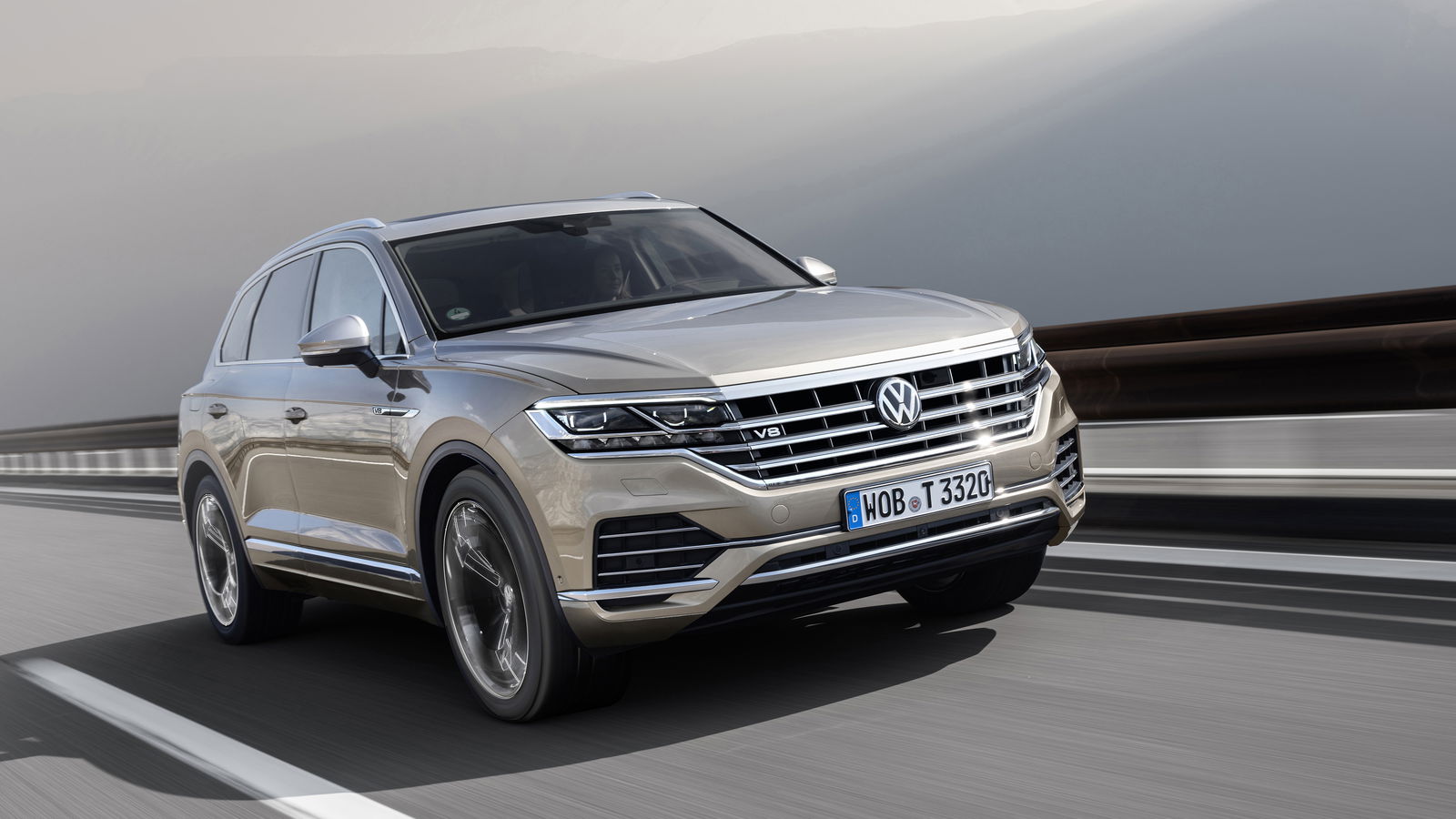 The New 664lb ft Diesel V8 VW Touareg Will Do 0-62 In 4.9 Seconds