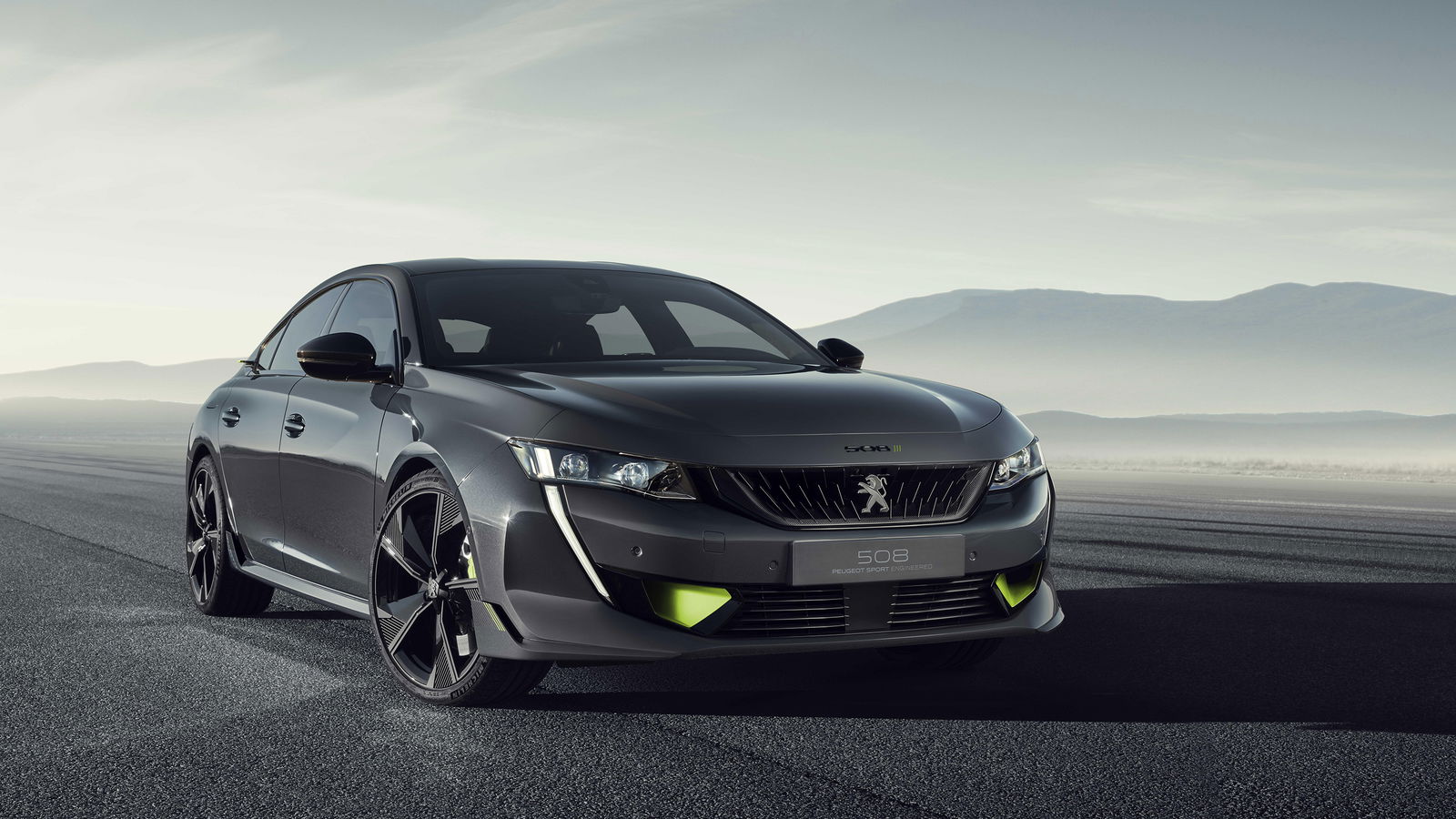 Peugeot’s New Hybrid Saloon Concept Does 0-62mph In 4.3 Seconds