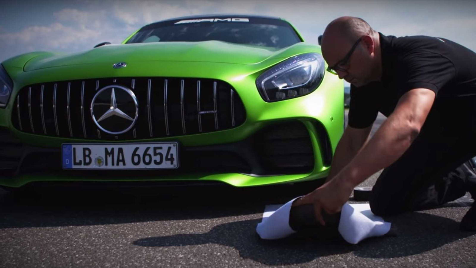 You Can Spend £595 On A Bag With Mercedes-AMG GT R Tyre Marks