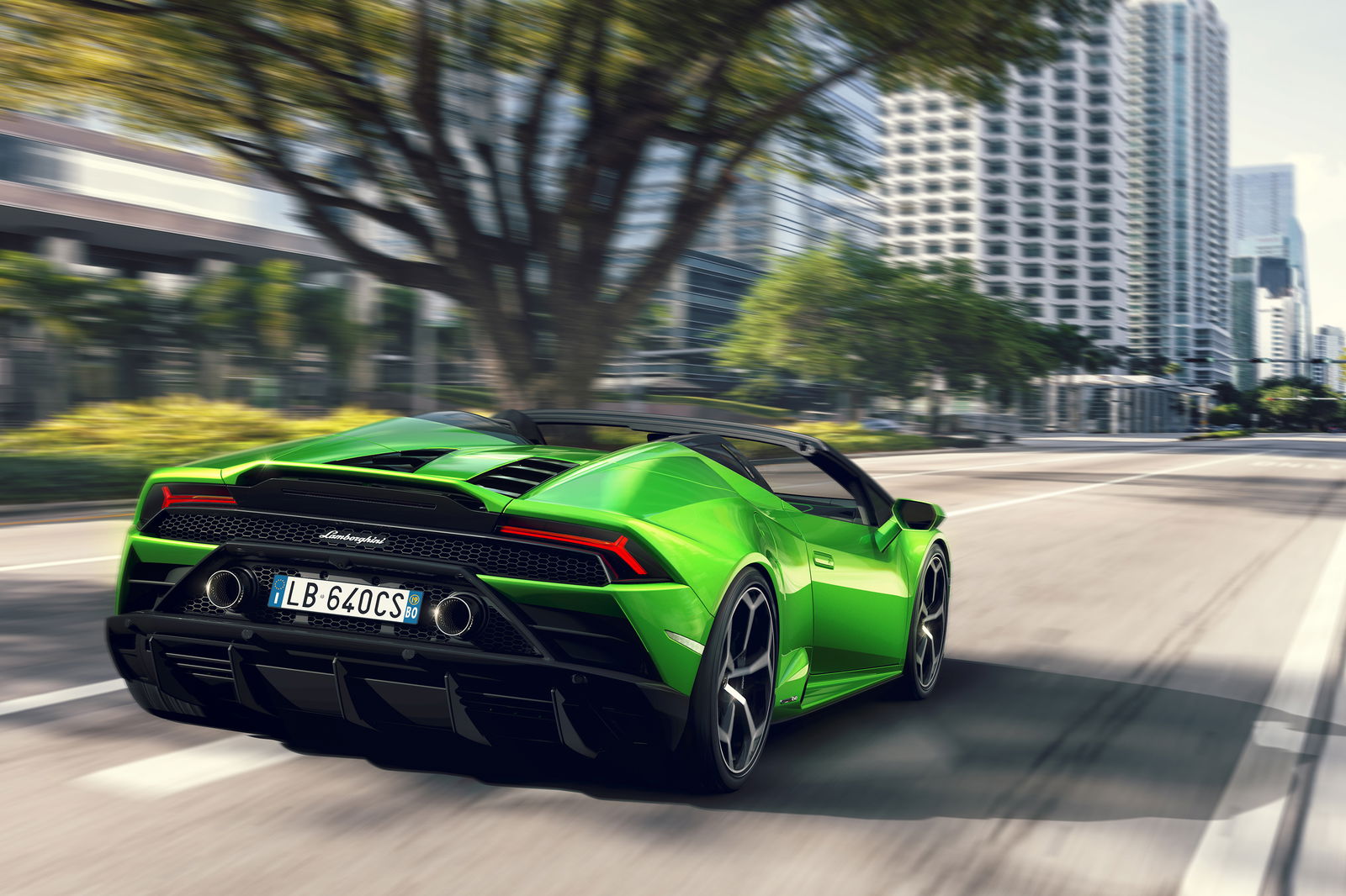 Lamborghini’s 631bhp Huracan Evo Has Spawned A Soft-Top Spyder