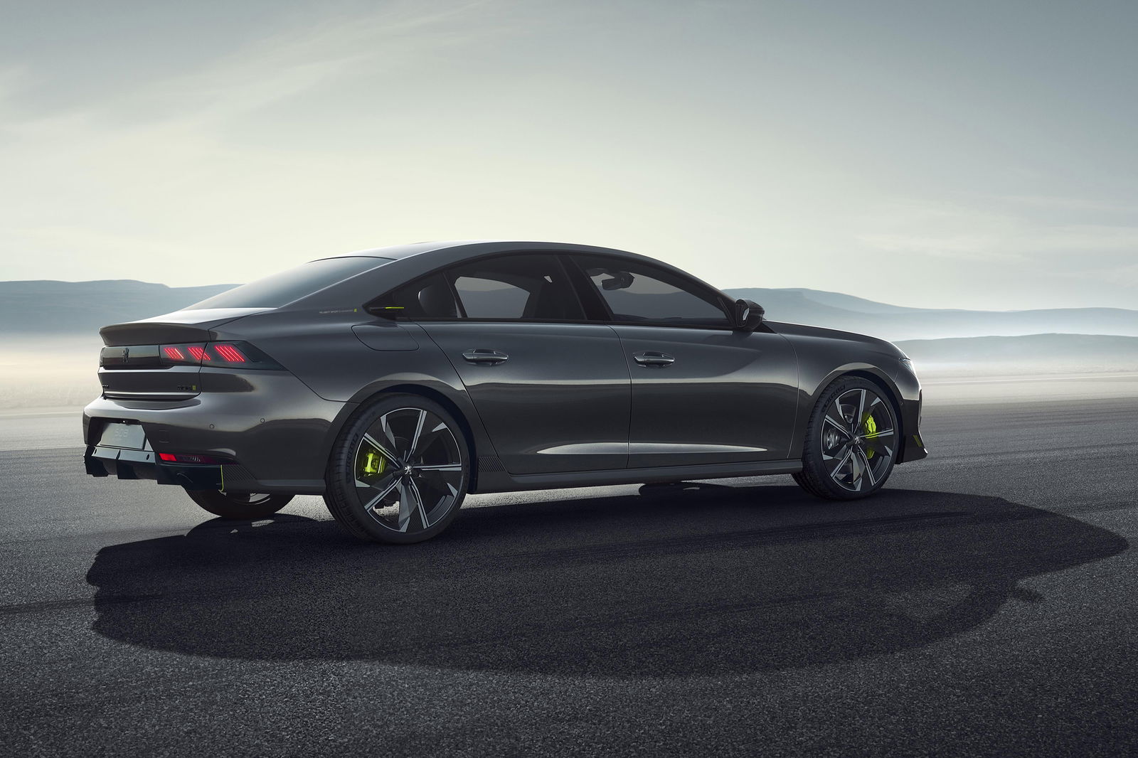 Peugeot’s New Hybrid Saloon Concept Does 0-62mph In 4.3 Seconds