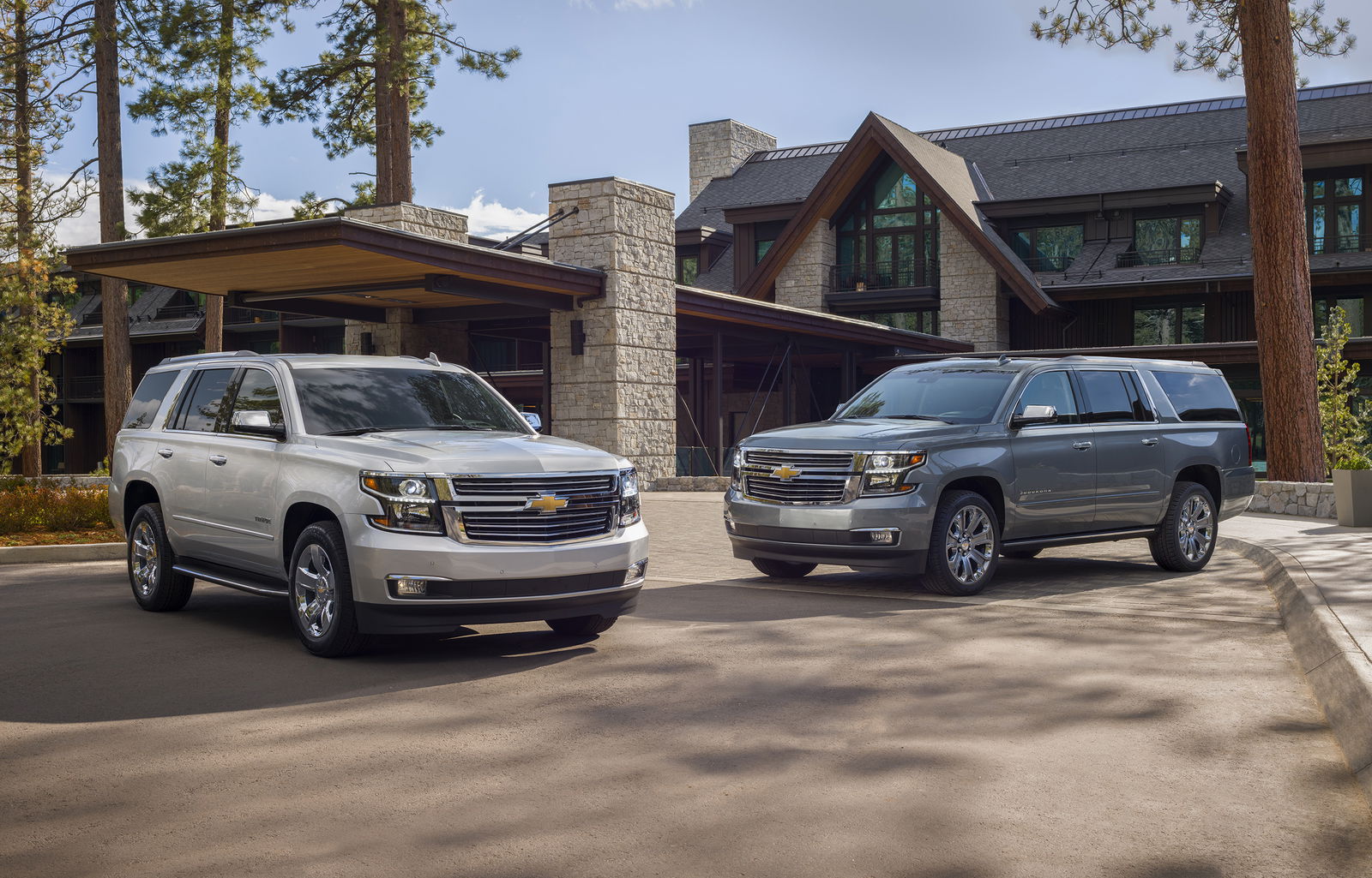 The Tahoe and Suburban are mostly the same SUV, but the Suburban is larger