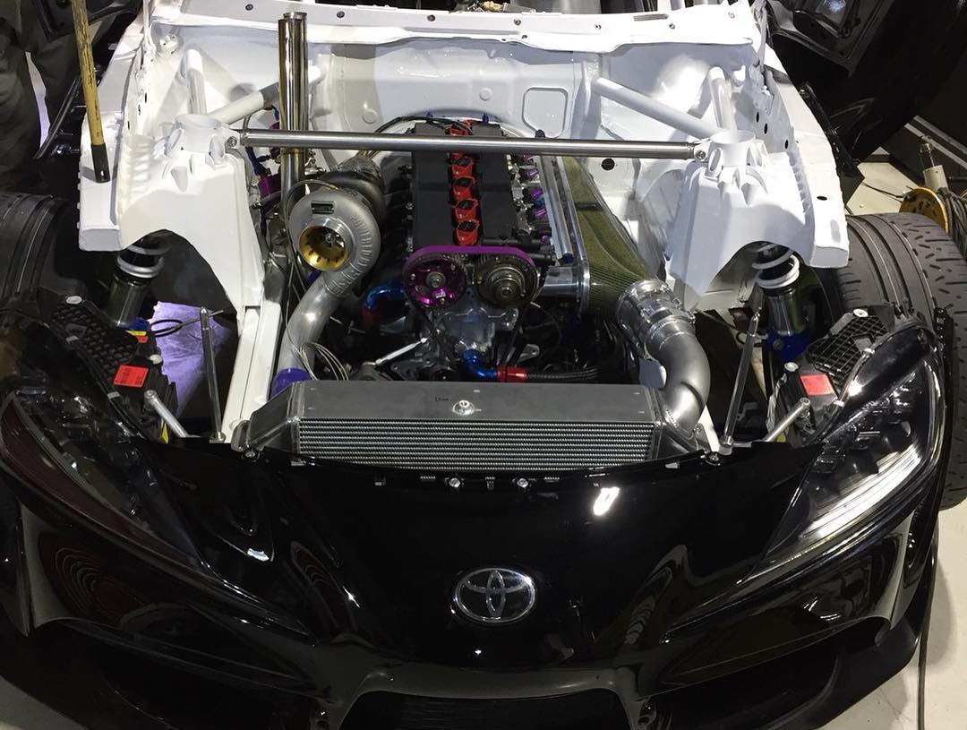 Someone's Already Working On A 2JZ-Powered A90 Toyota Supra