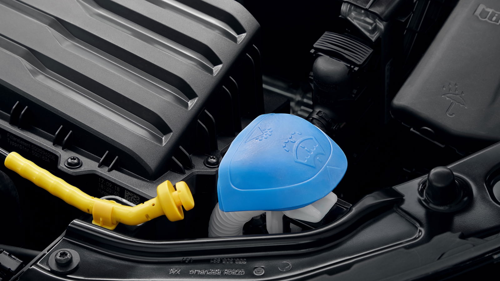 Don't Judge, But We're Geeking Out On This Neat Windscreen Washer Funnel Design
