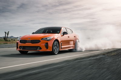 Kia’s AWD Stinger GTS Has Landed And Drift Mode Seems To Work