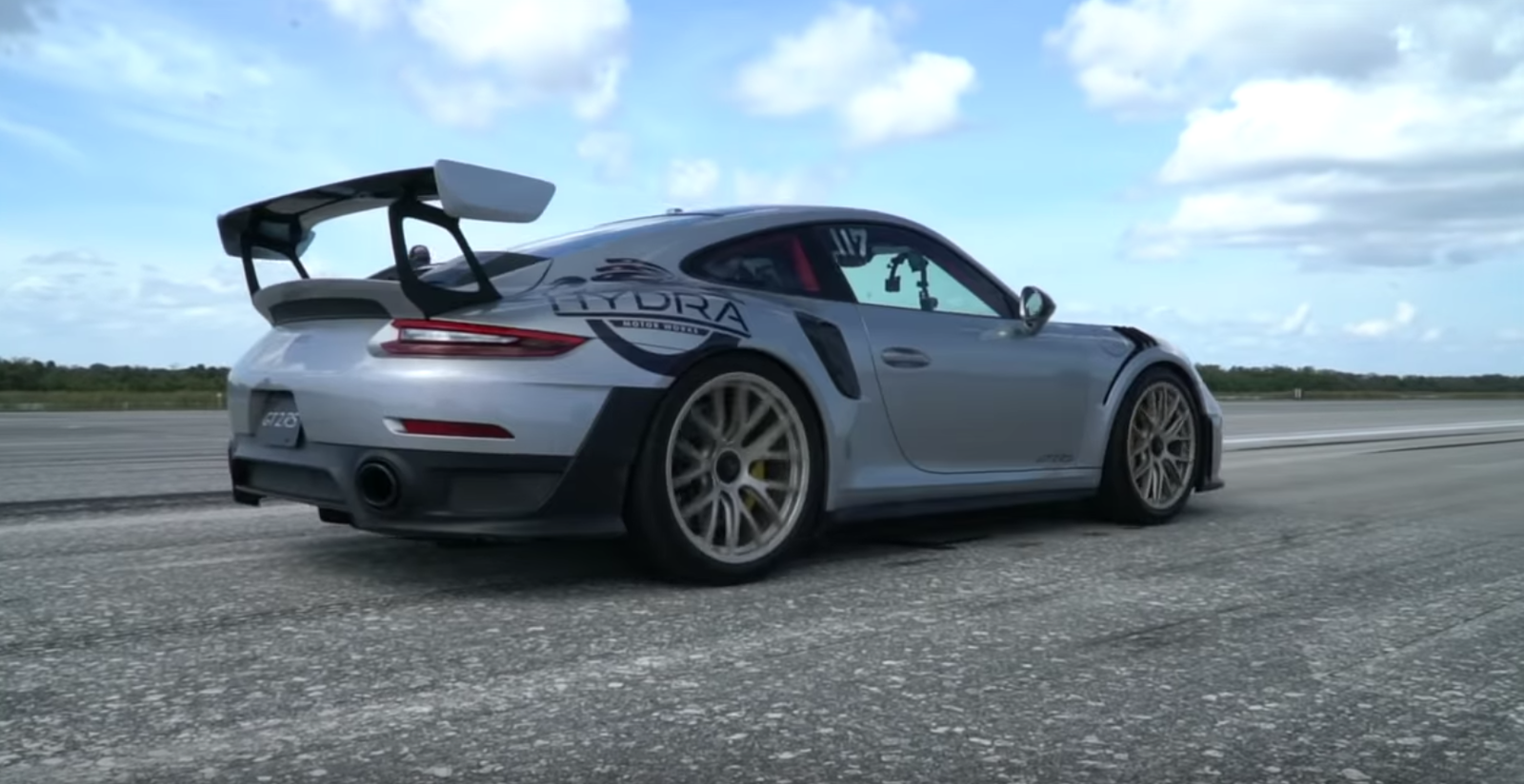 Witness The Absurd Acceleration Of A 911 GT2 RS As It Heads To 211mph