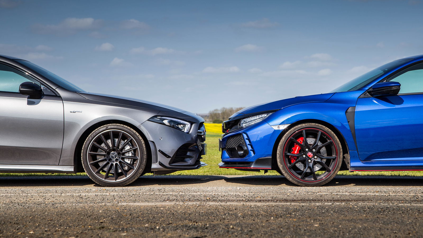 Honda Civic Type R vs Mercedes-AMG A35: Do You Even Need 4WD?