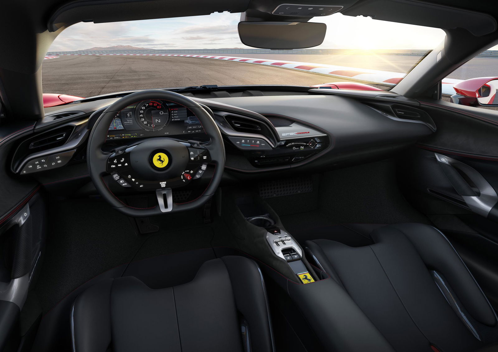 The Ferrari SF90 Stradale Is A V8 Hybrid Monster With Nearly 1000bhp
