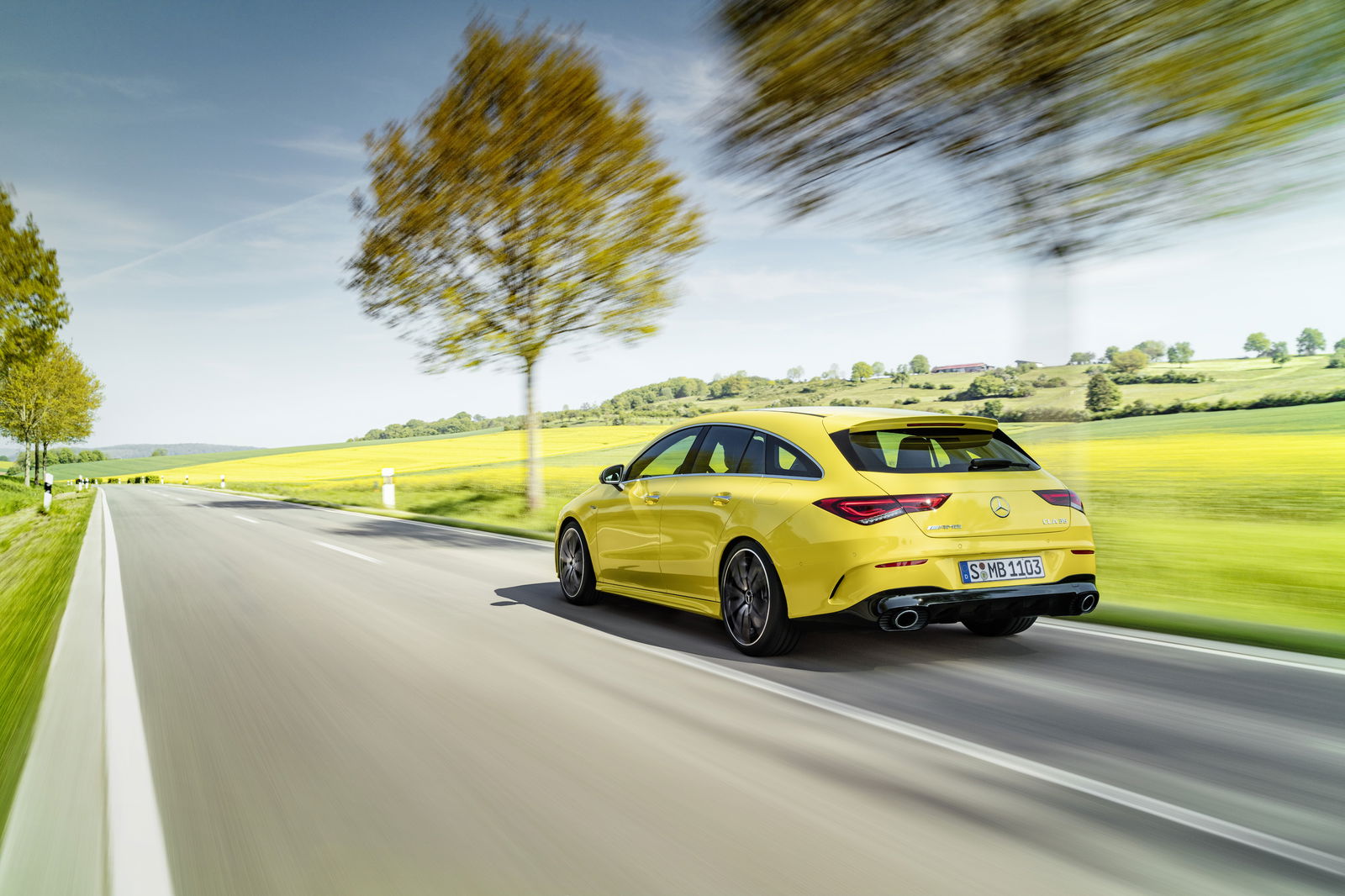The Mercedes-AMG CLA 35 Shooting Brake Is A 302bhp Mini Wagon