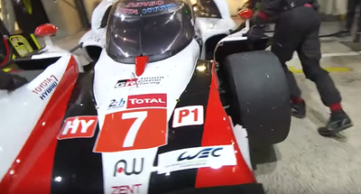 LMP2 Car T-Bones Le Mans Pole-Sitting Toyota In Bizarre Crash