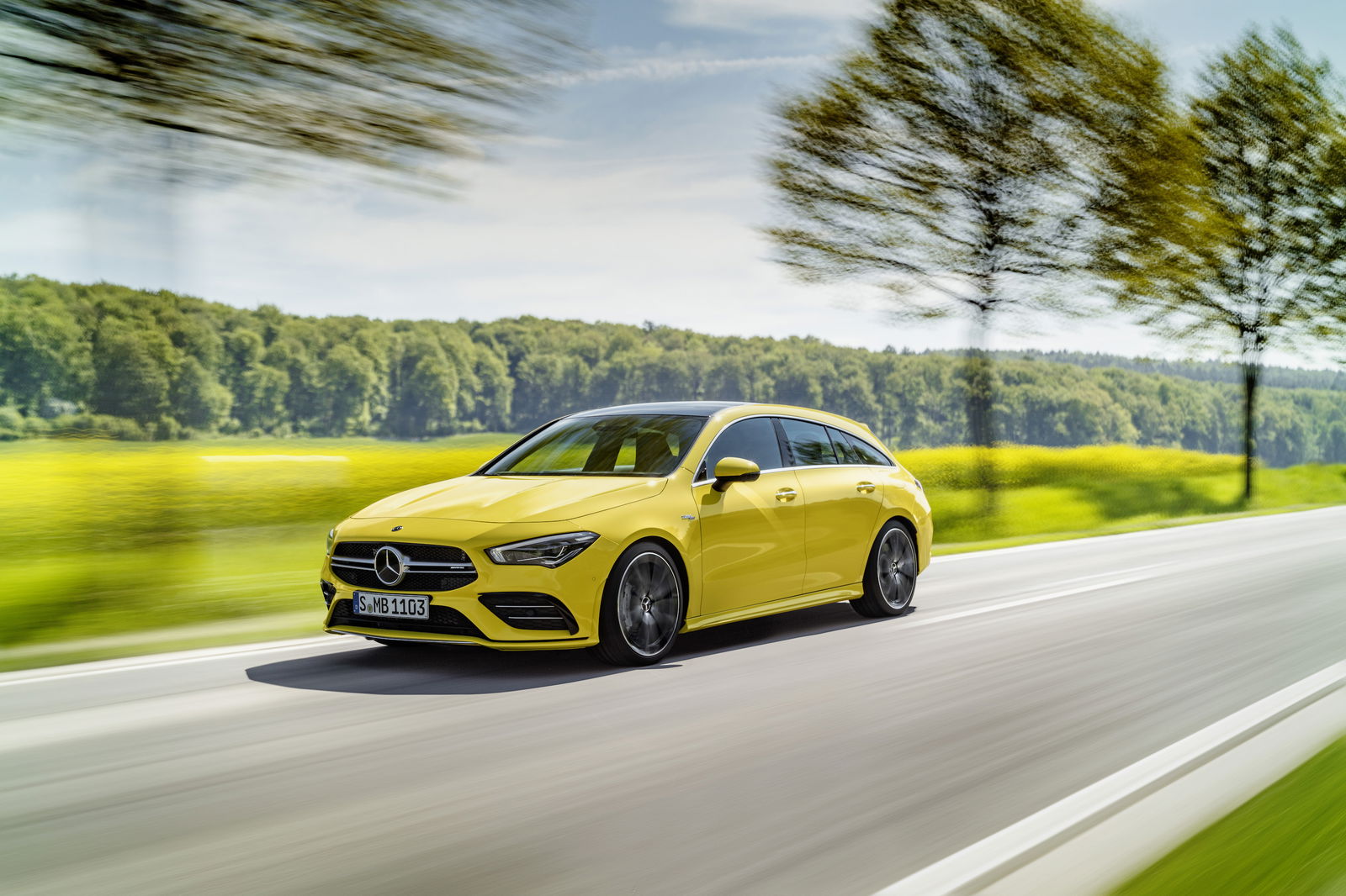 The Mercedes-AMG CLA 35 Shooting Brake Is A 302bhp Mini Wagon