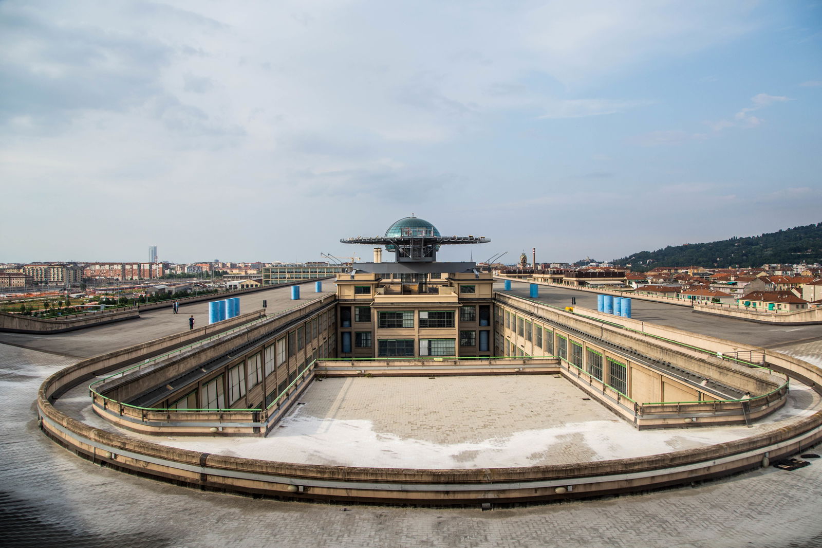 Exploring The Abandoned Test Track On A Shopping Mall Roof