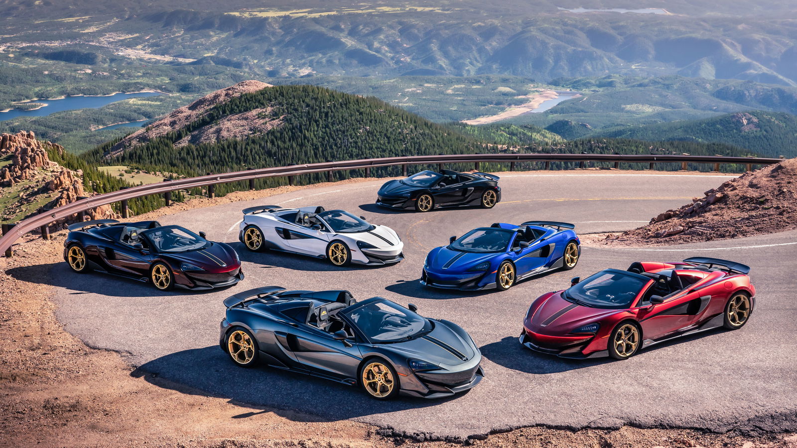 These 6 McLaren 600LT Spiders Are A Pikes Peak Limited Edition