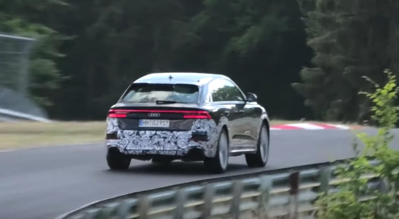 Watch The New Audi RSQ8 Tear Its Way Around The Nurburgring