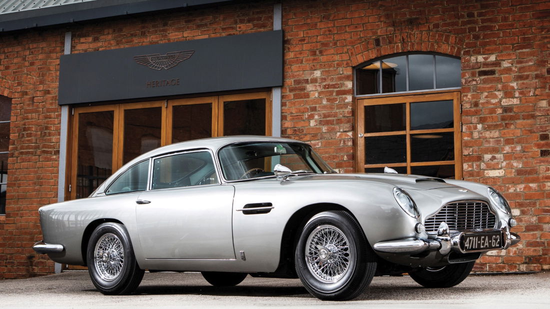 A 'James Bond' Aston Martin DB5 Is For Sale – With Working Gadgets
