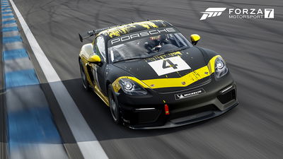 A Free Porsche 718 Cayman GT4 Clubsport Is In The Final Forza 7 Update