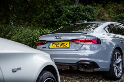 The V6-powered RS5 doesn't make anything like as nice a noise as the Mercedes-AMG C43