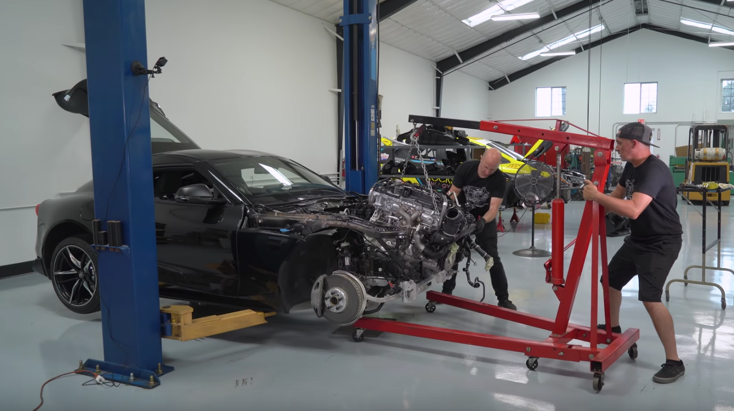 Here's The Aftermath Of The First C8 Corvette Crash